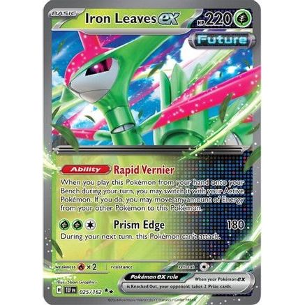 Iron Leaves ex - 025/162 25 - SV05 Temporal Forces Holofoil