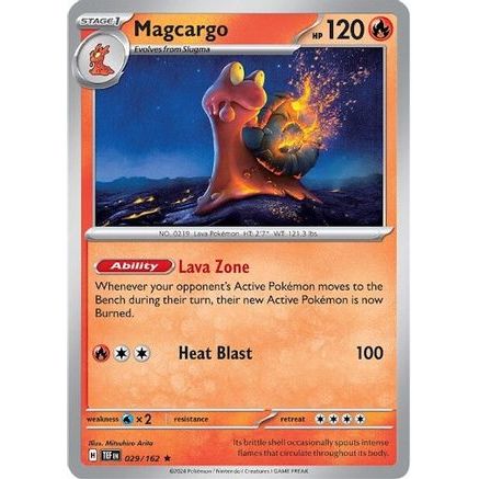 Magcargo 29 - SV05 Temporal Forces Reverse Holofoil