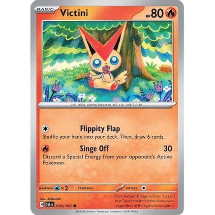 Victini 30 - SV05 Temporal Forces Reverse Holofoil