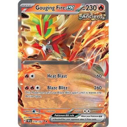 Gouging Fire ex - 038/162 38 - SV05 Temporal Forces Holofoil