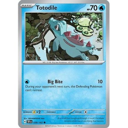 Totodile 39 - SV05 Temporal Forces Reverse Holofoil