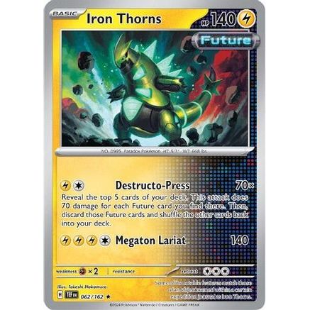 Iron Thorns 62 - SV05 Temporal Forces Reverse Holofoil