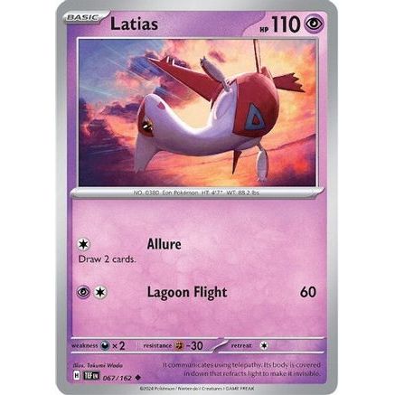 Latias 67 - SV05 Temporal Forces Reverse Holofoil