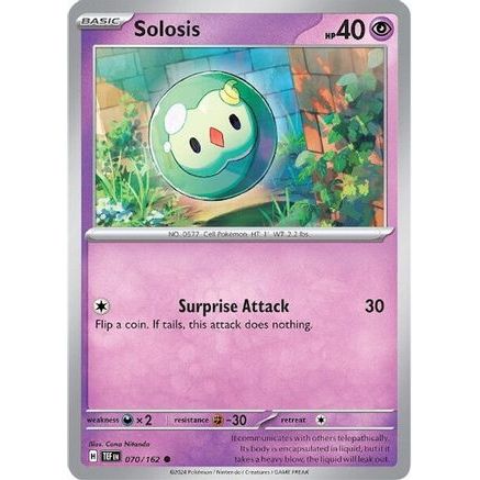 Solosis 70 - SV05 Temporal Forces Reverse Holofoil