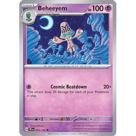 Beheeyem 74 - SV05 Temporal Forces Reverse Holofoil