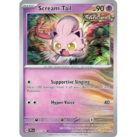 Scream Tail 77 - SV05 Temporal Forces Reverse Holofoil