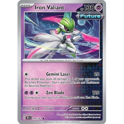 Iron Valiant - 079/162 79 - SV05 Temporal Forces Reverse Holofoil