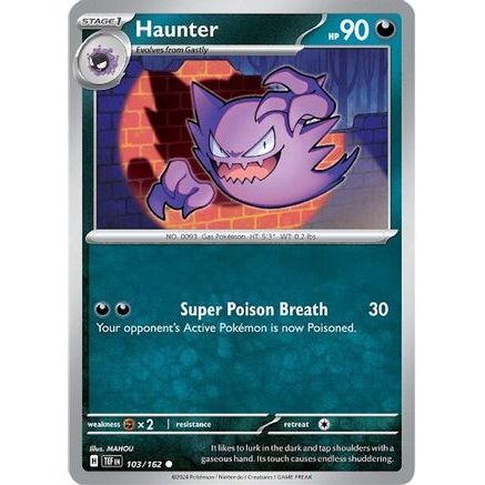 Haunter 103 - SV05 Temporal Forces Reverse Holofoil