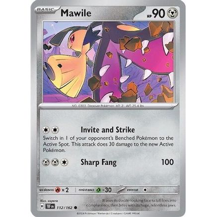 Mawile 112 - SV05 Temporal Forces Reverse Holofoil