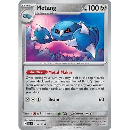 Metang 114 - SV05 Temporal Forces Reverse Holofoil