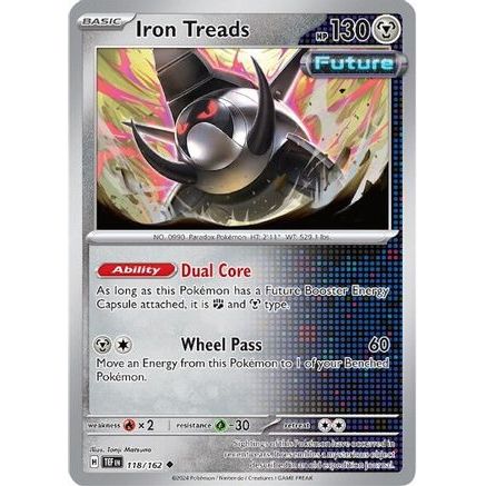 Iron Treads 118 - SV05 Temporal Forces Reverse Holofoil