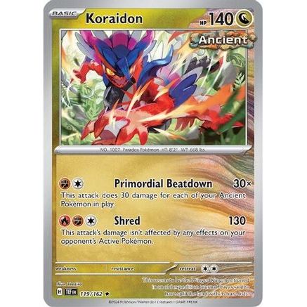 Koraidon 119 - SV05 Temporal Forces Holofoil