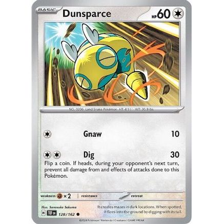 Dunsparce 128 - SV05 Temporal Forces Reverse Holofoil