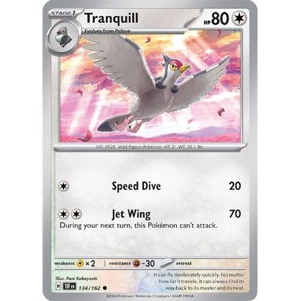 Tranquill 134 - SV05 Temporal Forces Reverse Holofoil
