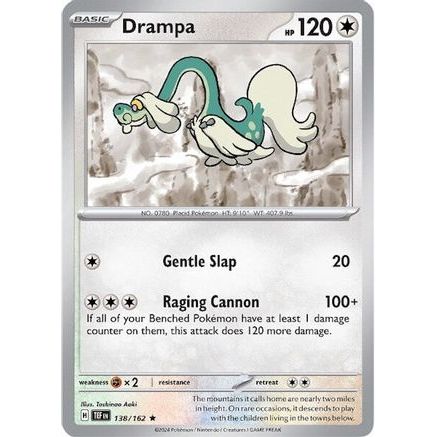 Drampa - 138/162 138 - SV05 Temporal Forces Reverse Holofoil