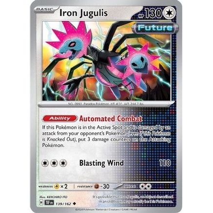 Iron Jugulis 139 - SV05 Temporal Forces Reverse Holofoil