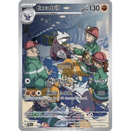 Excadrill - 174/162 174 - SV05 Temporal Forces Holofoil