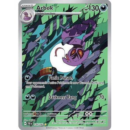 Arbok - 176/162 176 - SV05 Temporal Forces Holofoil