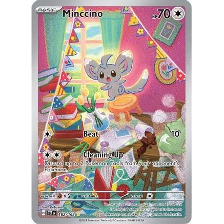 Minccino - 182/162 182 - SV05 Temporal Forces Holofoil