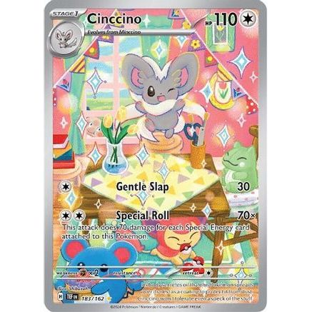 Cinccino - 183/162 183 - SV05 Temporal Forces Holofoil