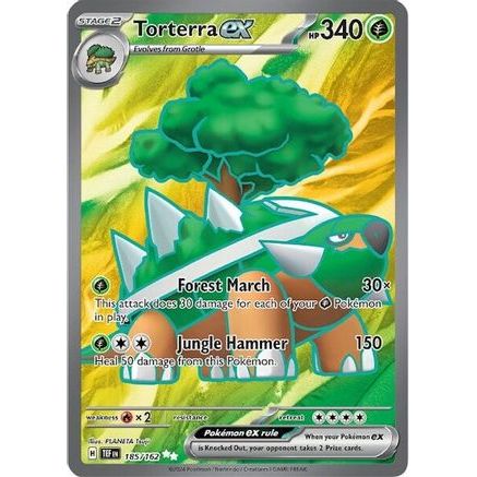 Torterra ex - 185/162 185 - SV05 Temporal Forces Holofoil