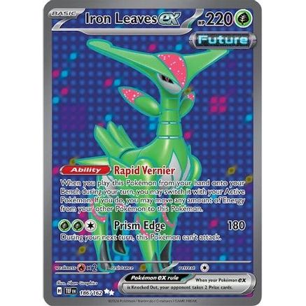 Iron Leaves ex - 186/162 186 - SV05 Temporal Forces Holofoil