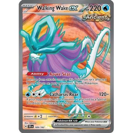 Walking Wake ex - 189/162 189 - SV05 Temporal Forces Holofoil