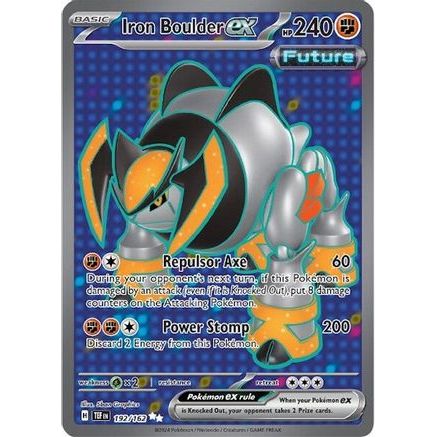 Iron Boulder ex - 192/162 192 - SV05 Temporal Forces Holofoil