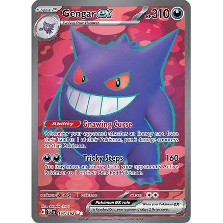 Gengar ex - 193/162 193 - SV05 Temporal Forces Holofoil