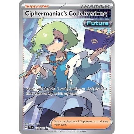 Ciphermaniac's Codebreaking - 198/162 198 - SV05 Temporal Forces Holofoil