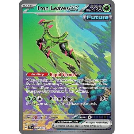 Iron Leaves ex - 203/162 203 - SV05 Temporal Forces Holofoil