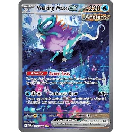 Walking Wake ex - 205/162 205 - SV05 Temporal Forces Holofoil