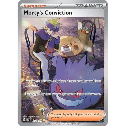 Morty's Conviction - 211/162 211 - SV05 Temporal Forces Holofoil