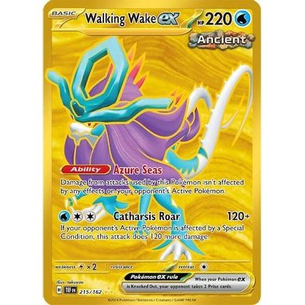 Walking Wake ex - 215/162 215 - SV05 Temporal Forces Holofoil