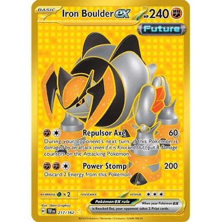 Iron Boulder ex - 217/162 217 - SV05 Temporal Forces Holofoil