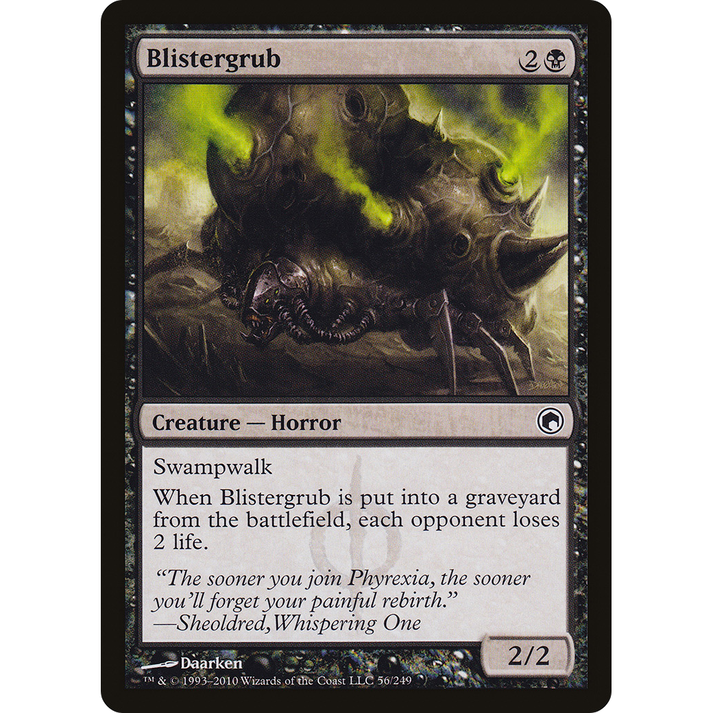 Blistergrub (SOM-056) - Scars of Mirrodin Foil