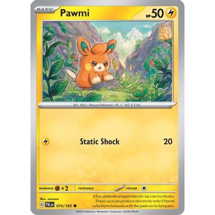 Pawmi (Cosmo Foil) 74 - Miscellaneous Cards & Products Holofoil