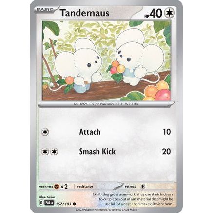 Tandemaus (Cosmos Foil) 167 - Miscellaneous Cards & Products Holofoil