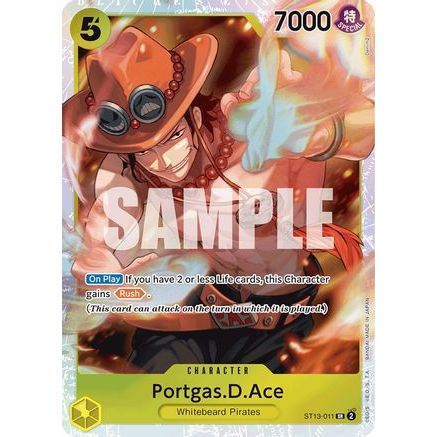 Portgas.D.Ace (011) (ST13-011) - Ultra Deck: The Three Brothers Foil