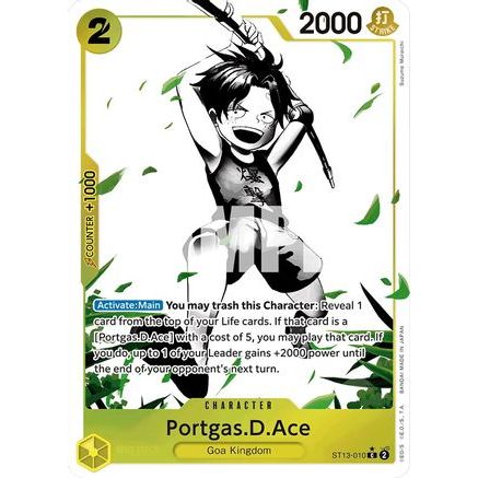 Portgas.D.Ace (010) (Parallel) (ST13-010) - Ultra Deck: The Three Brothers Foil