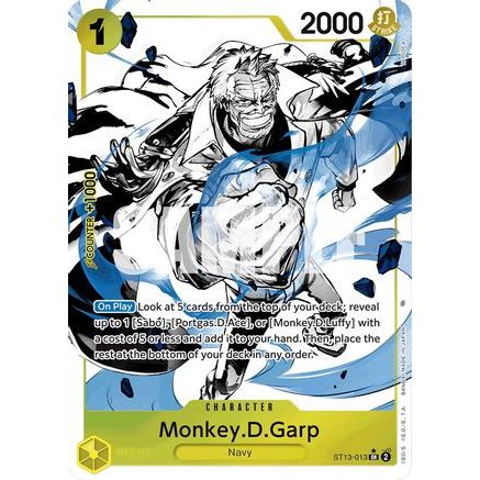 Monkey.D.Garp (Parallel) (ST13-013) - Ultra Deck: The Three Brothers Foil