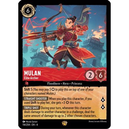 Mulan - Elite Archer (114/204) - Ursulas Return