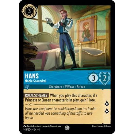 Hans - Noble Scoundrel (146/204) - Ursulas Return Cold Foil
