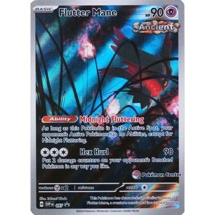 Flutter Mane - 097 (Pokemon Center) 97 - SV Scarlet & Violet Promo Cards Holofoil