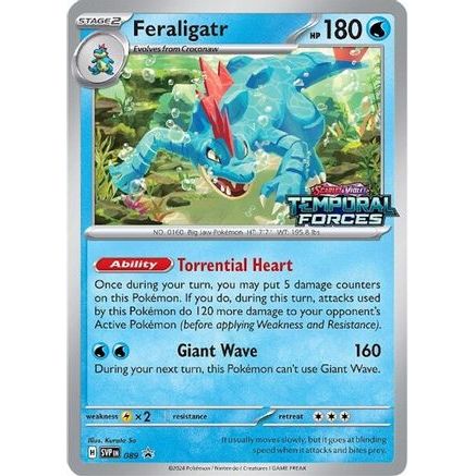 Feraligatr - 089 (Prerelease) 89 - SV Scarlet & Violet Promo Cards Holofoil