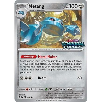 Metang - 090 (Prerelease) 90 - SV Scarlet & Violet Promo Cards Holofoil