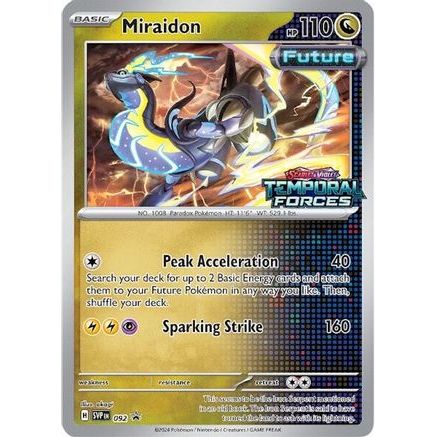 Miraidon - 092 (Prerelease) 92 - SV Scarlet & Violet Promo Cards Holofoil