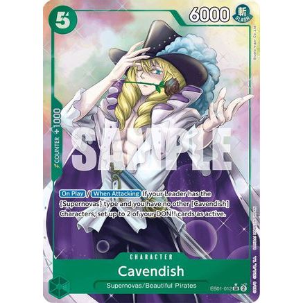 Cavendish (Alternate Art) (EB01-012) - Extra Booster: Memorial Collection Foil
