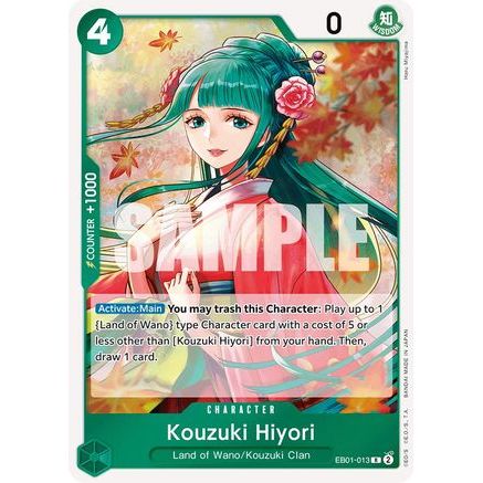 Kouzuki Hiyori (EB01-013) - Extra Booster: Memorial Collection Foil