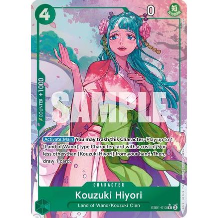 Kouzuki Hiyori (Alternate Art) (EB01-013) - Extra Booster: Memorial Collection Foil
